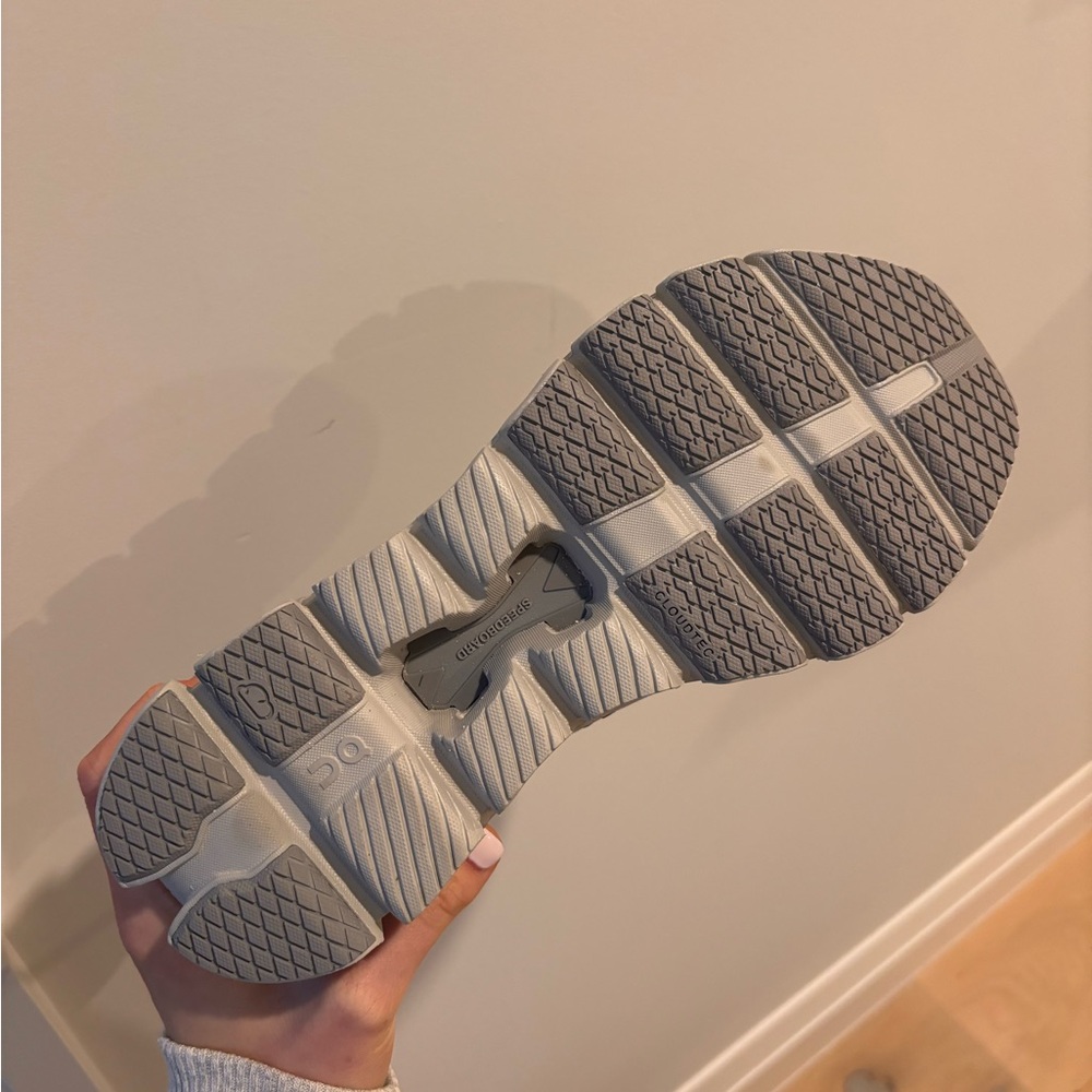 On Running Light Gray Cloud Sneakers - Picture 2 of 4